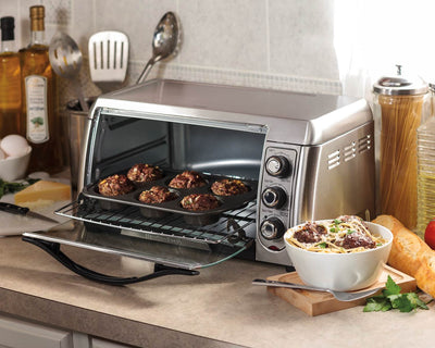 Hamilton Beach 31333 Convection 6 Slice Toaster Oven Broiler (Open Box)