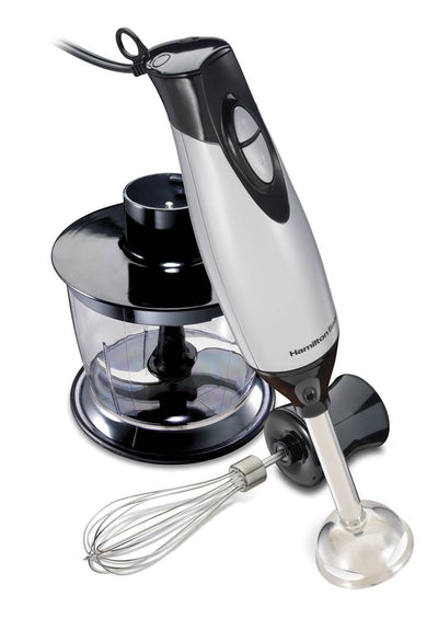 Hamilton Beach 59765 Handheld Portable Kitchen Blender w/Attachments (Open Box)
