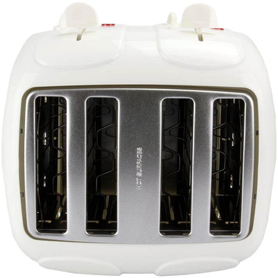 Proctor Silex Cool Touch 4-Slice Toaster Auto Shutoff(White) | 24203Y (Open Box)