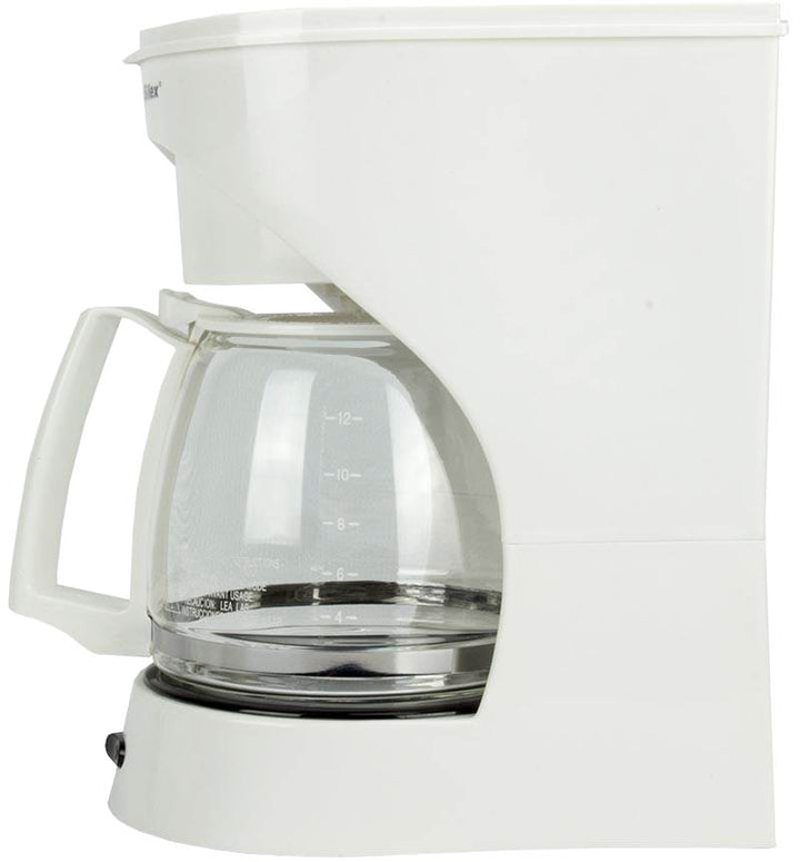 Proctor Silex 12-Cup Kitchen Coffeemaker Brewer CounterTop -White (Open Box) - VMInnovations