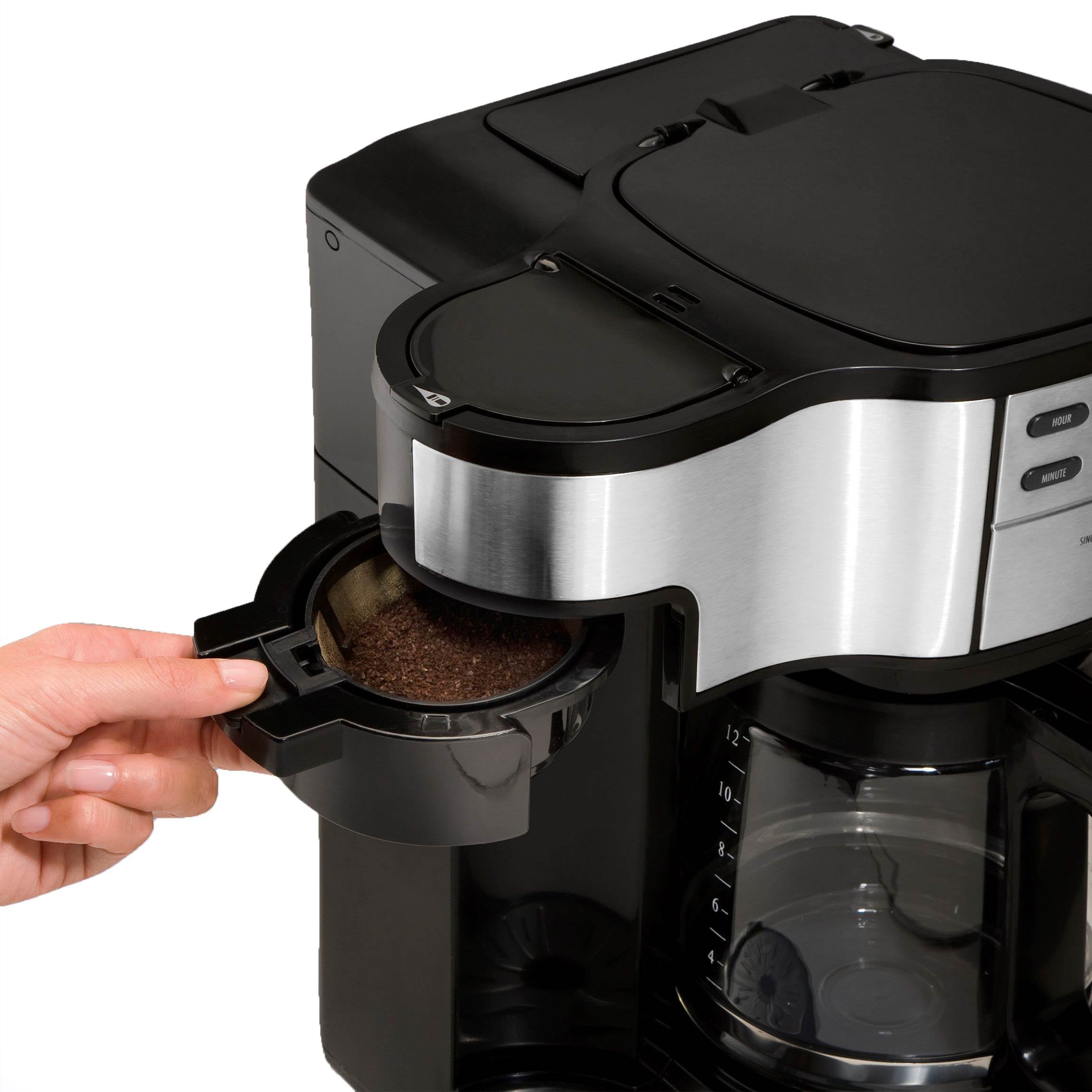 Hamilton Beach 2 Way Single Serve or 12 Cup Programmable Coffee Maker (Used)