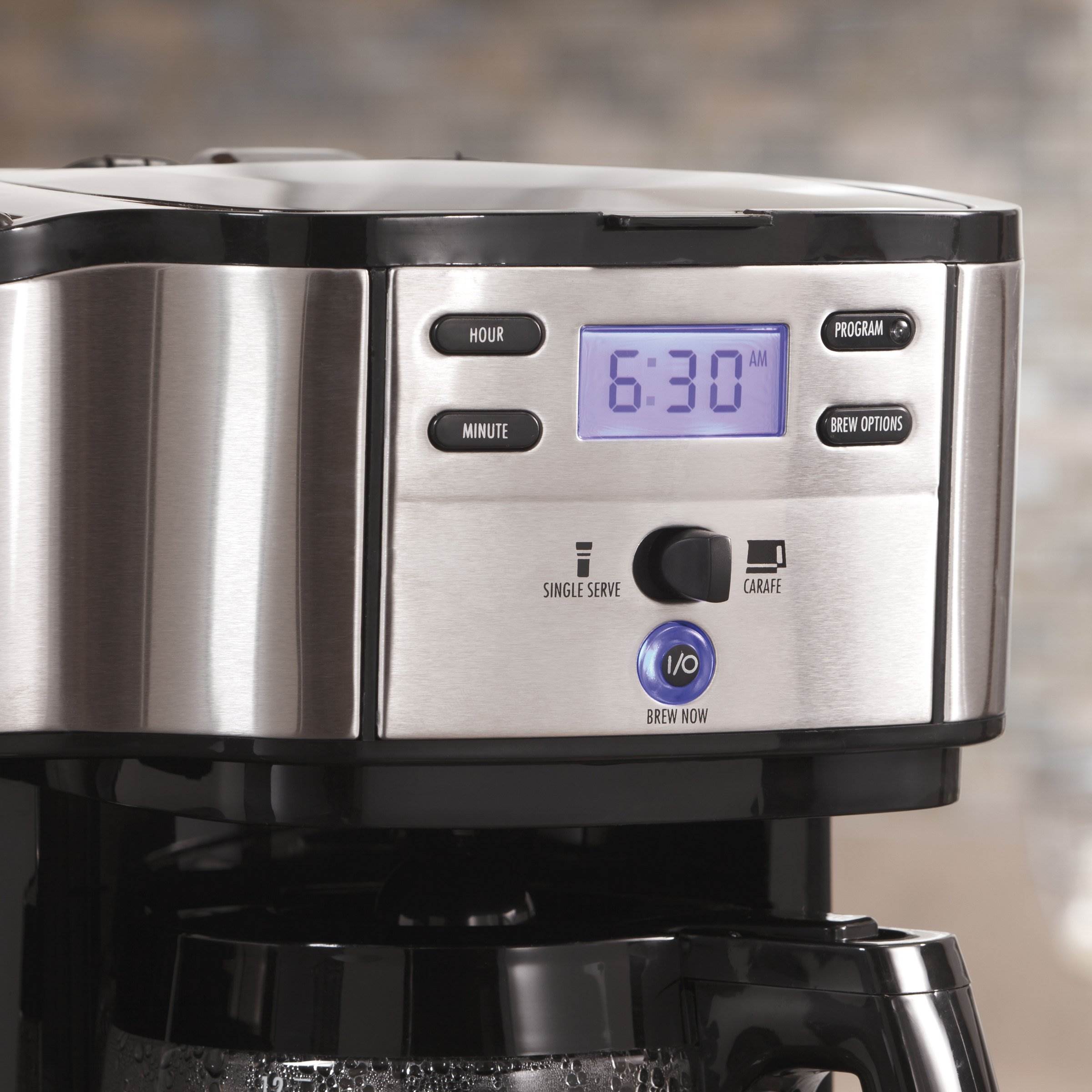 Hamilton Beach 2 Way Single Serve or 12 Cup Programmable Coffee Maker (Used)