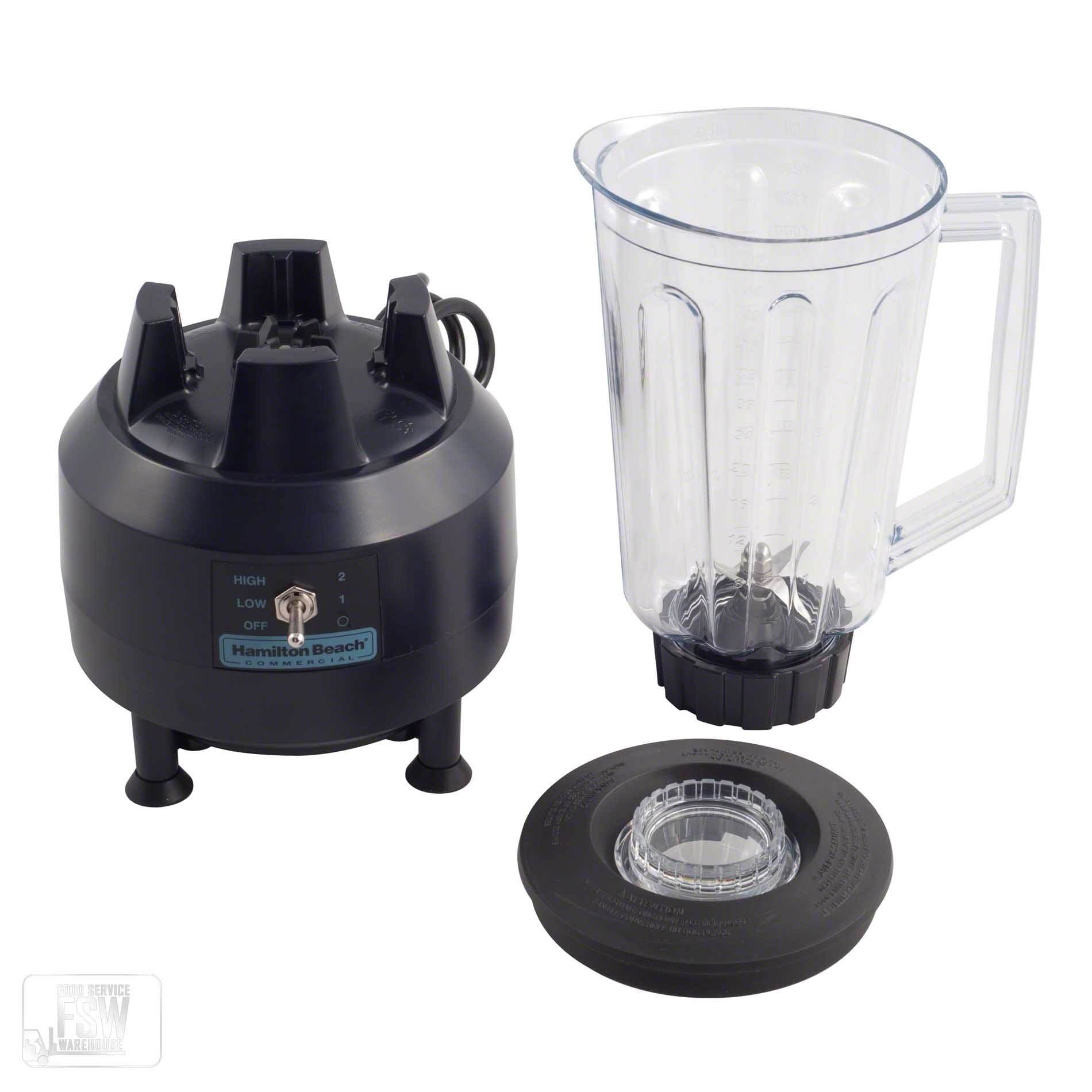 Hamilton Beach Powerful 3/8 HP 44 Oz Commercial Bar/Countertop Blender-Open Box