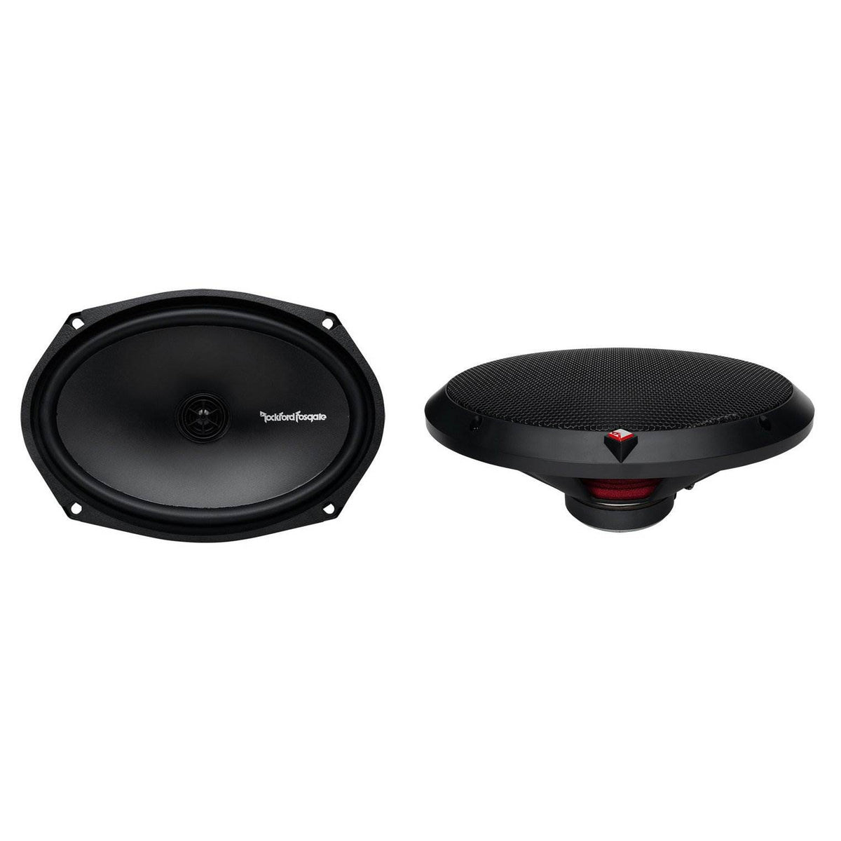 2) Rockford Fosgate R169X2 6x9" 130W 2 Way Car Coaxial Speakers Audio (Open Box)