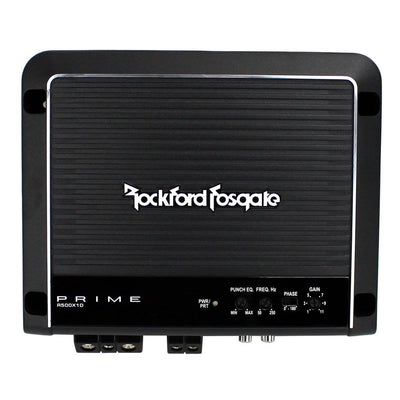 Rockford Fosgate 500 Watt Mono D Power Car Audio Amplifier with Remote (Used)