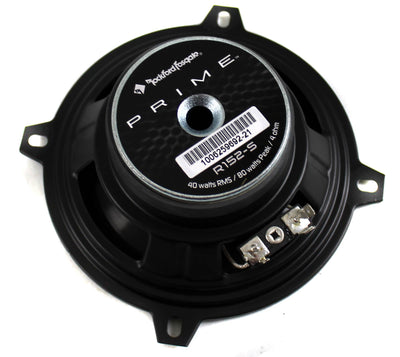 2) Rockford Fosgate R152-S 5.25" 80 Watt Car Component Speakers Audio (Used)