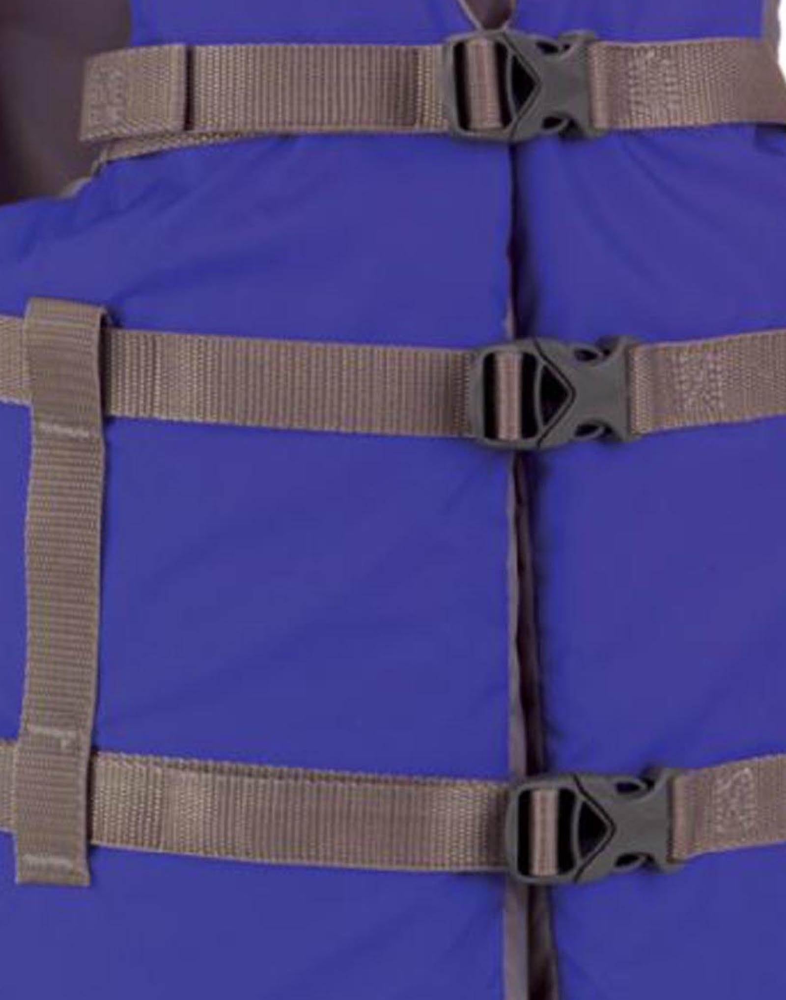 Coleman Stearns Adult Classic Series Universal Life Jacket Vest, Blue (Open Box)