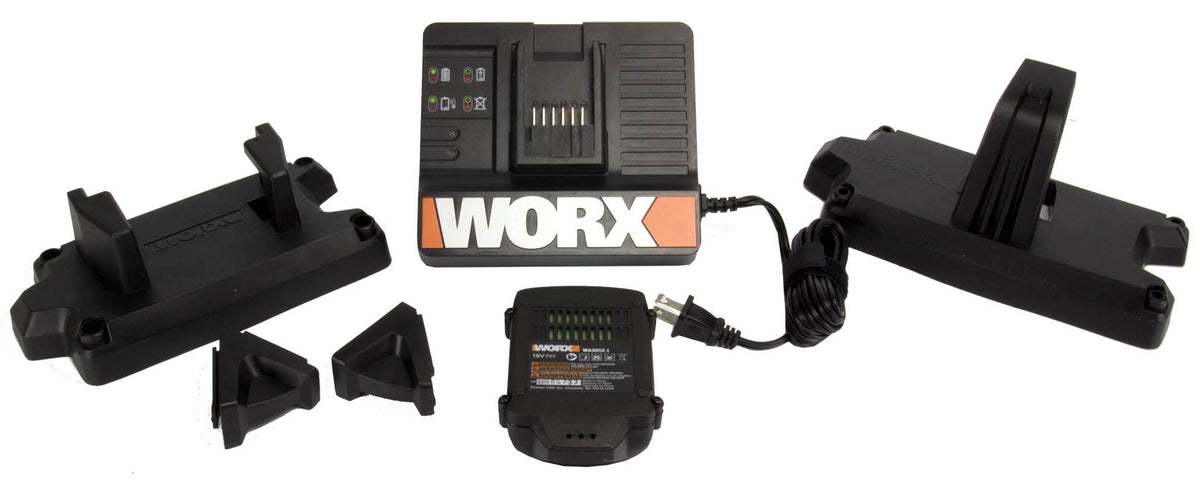 Worx WG912.51 18V WG151+WG540 Electric Leaf Blower + Weed Trimmer - For Parts