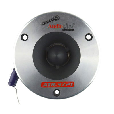 Audiopipe ATR-3721 3.75 Inch 350 Watt Titanium Car Audio Bullet Tweeter, Pair