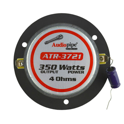 Audiopipe ATR-3721 3.75 Inch 350 Watt Titanium Car Audio Bullet Tweeter, Pair