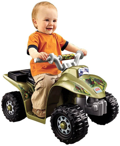Fisher Price Power Wheels Lil' Quad 6V ATV Ride-On Camo | X3050 - (Used)