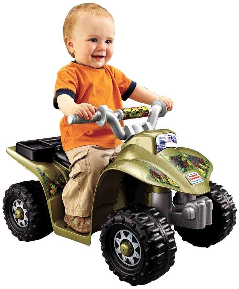 Fisher Price Power Wheels Lil' Quad 6V ATV Ride-On Camo | X3050 - (Used)