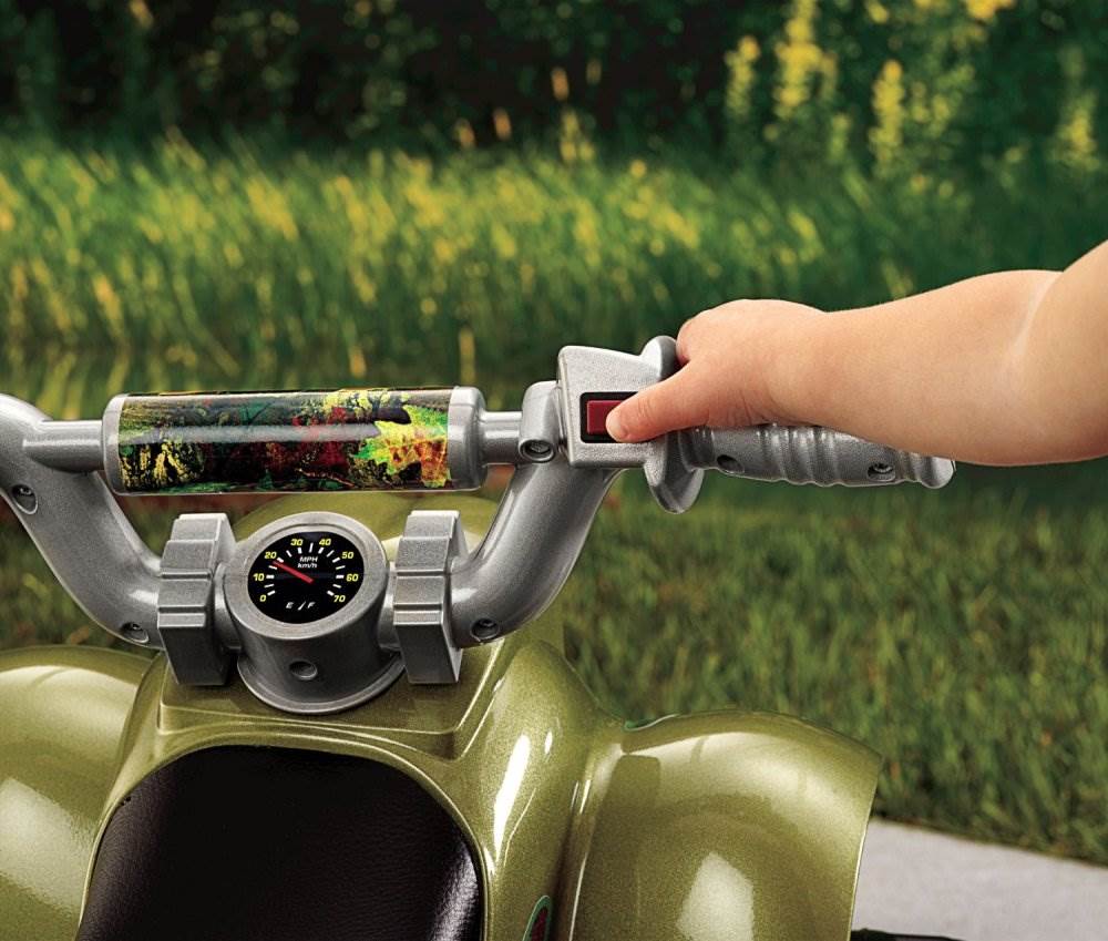 Fisher Price Power Wheels Lil' Quad 6V ATV Ride-On Camo | X3050 - (Used)