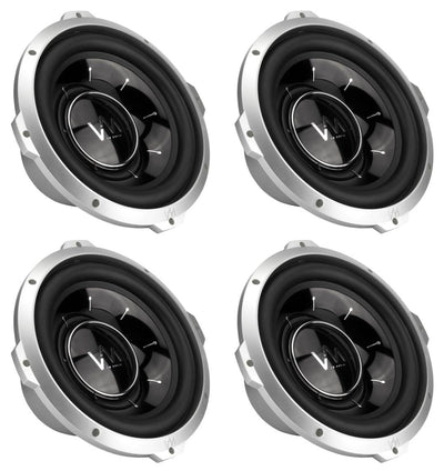 4 VM Audio SRW10 10" 3200W Car Subwoofers Power Subs Woofer DVC 4 Ohm 3200 Watts