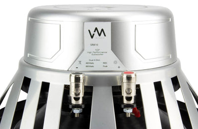 4 VM Audio SRW10 10" 3200W Car Subwoofers Power Subs Woofer DVC 4 Ohm 3200 Watts
