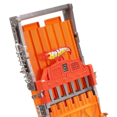 Mattel Hot Wheels Super 6-Lane Raceway Track w/ 6 Race Cars | (Open Box)