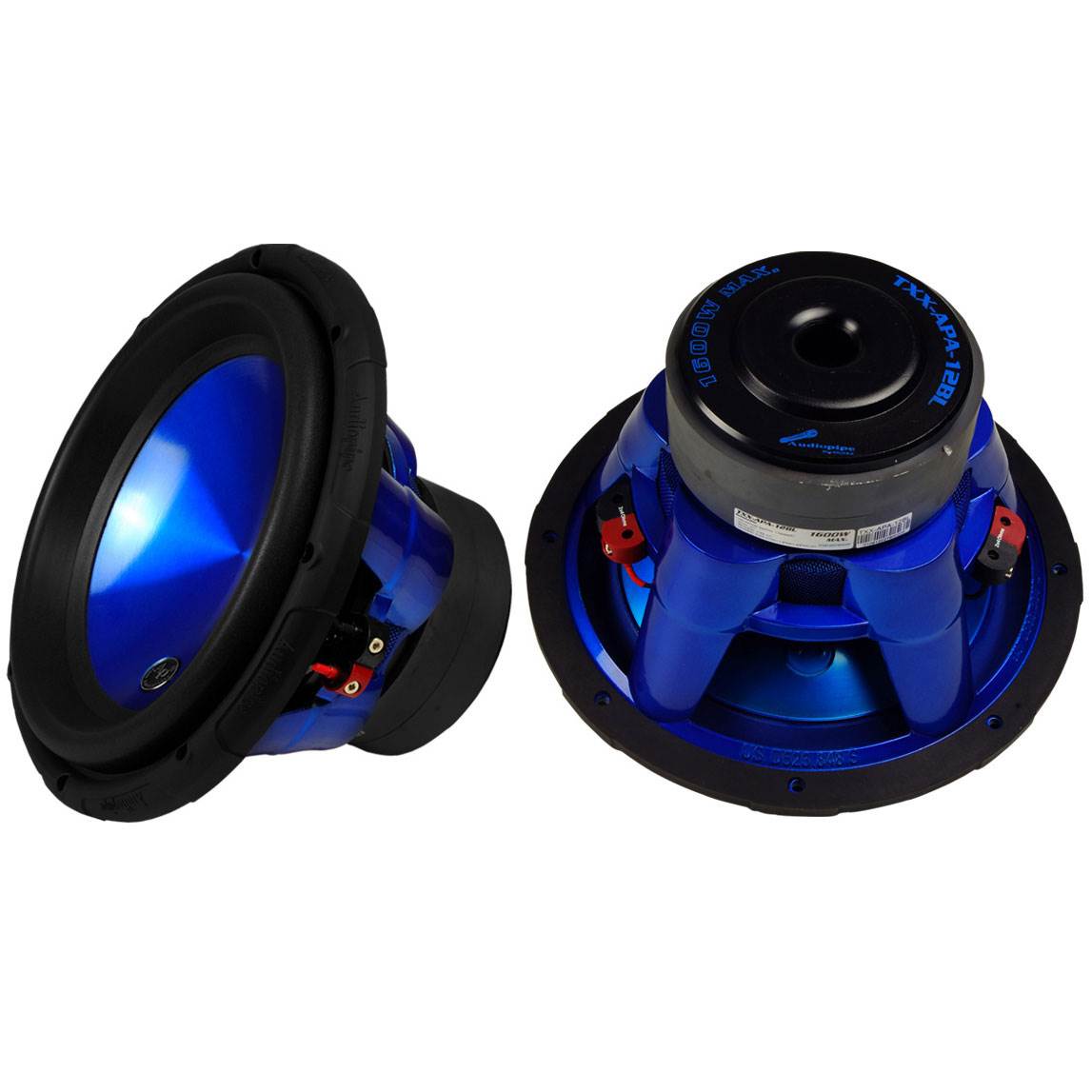 2) Audiopipe TXX-APC-12BL 12" 3200W Car Subwoofers Subs Woofers TXXAPC12BL DVC