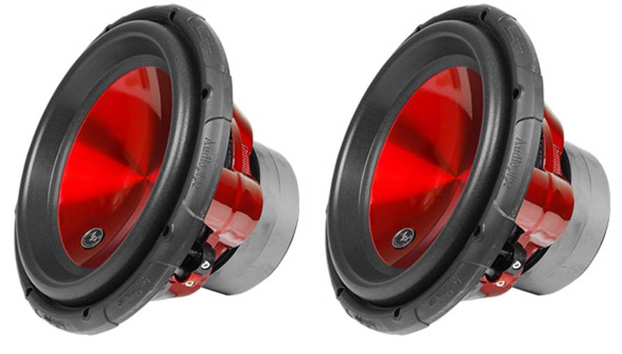 2) Audiopipe TXX-APC-12RD 12" 3200W Car Subwoofers Subs Woofers TXXAPC12RD DVC