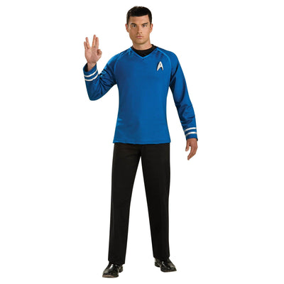 Rubies Star Trek Grand Heritage Spock Adult Blue Costume - X-Large (Open Box)