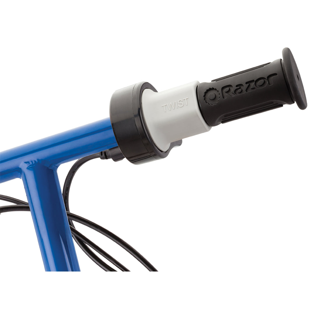 Razor E100 Motorized 24V Electric Scooter | Blue (Lightly Used)