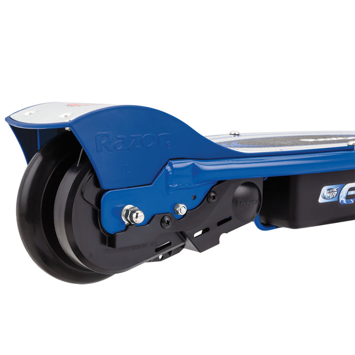 Razor E100 Motorized Rechargeable Kids Toy Electric Scooters, 1 Black & 1 Blue