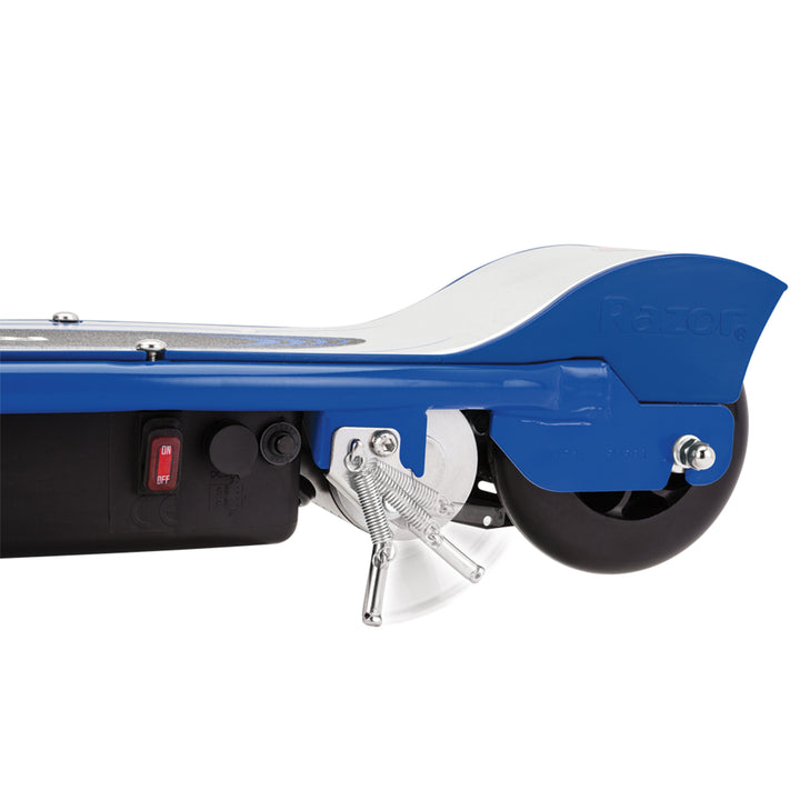 Razor E100 Motorized Rechargeable Kids Toy Electric Scooters, 1 Black & 1 Blue