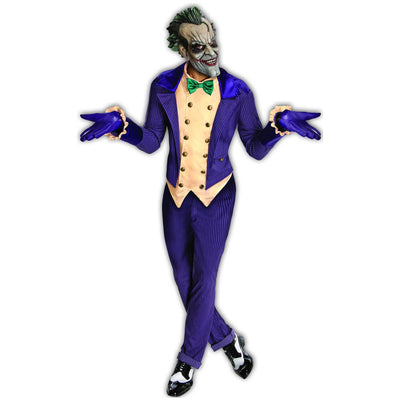 Rubies Joker Batman Arkham City Adult Costume - Standard - Missing Button