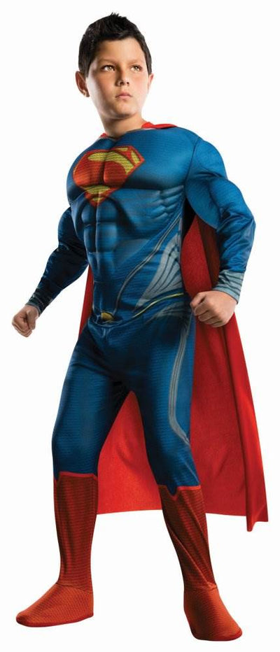 Rubies Superman Man of Steel Deluxe Halloween Child Costume - Large - Open Box