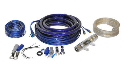 BOSS CAP18 18 FARAD Digital Car Audio Capacitor Cap LED + 0/1 Gauge Amp Kit