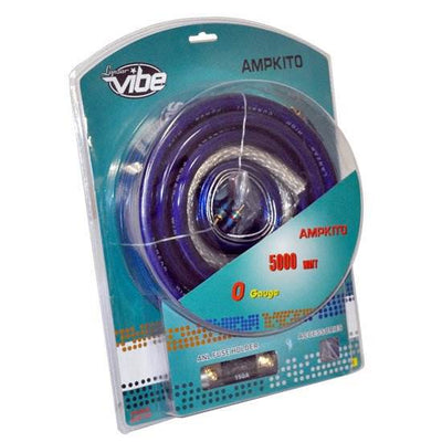 BOSS CAP18 18 FARAD Digital Car Audio Capacitor Cap LED + 0/1 Gauge Amp Kit
