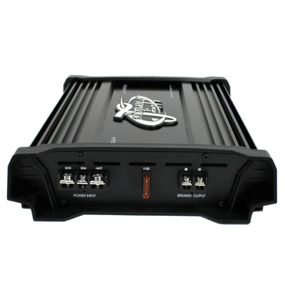Lanzar HTG157 3000W Mono MOSFET Car Amp & Soundstorm AKS8 8 Gauge Amp Wiring Kit