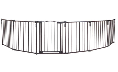 North States Superyard Arched Metal Baby/Pet Gate & Play Yard Bronze (Open Box)