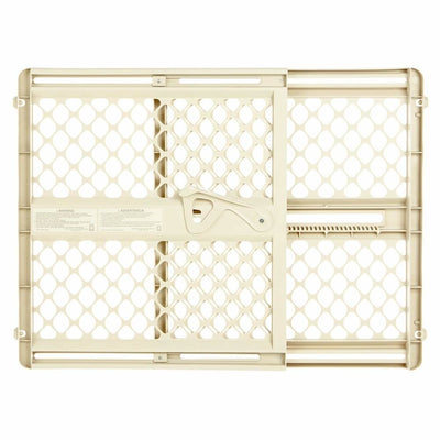 North States Supergate Ergo Baby/Child Safety Pet Gate - Ivory - Lightly Used