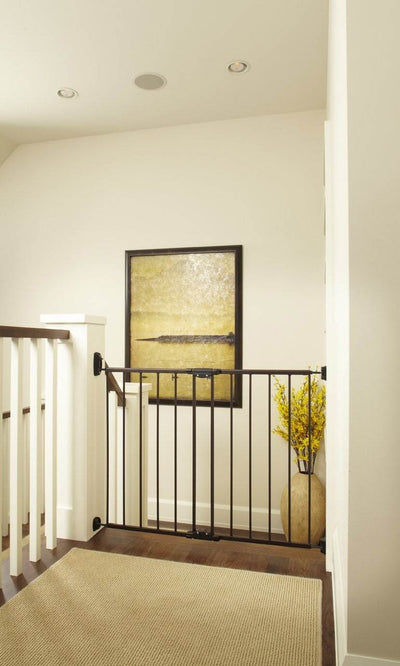 North States Easy Swing & Lock Baby Child Pet Gate - Bronze | 4950 (Open Box)