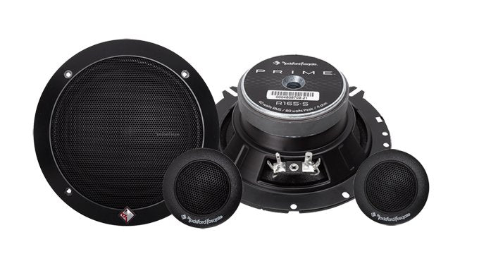 Rockford Fosgate 6.5-in 80 Watt 2Way Prime Series Car Component System (4 Pack)