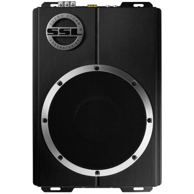 SOUNDSTORM LOPRO10 10" 800W Car Under Seat Powered Subwoofer & Installation Kit