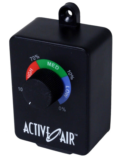 Active Air ACDF4 4 Inch Hydroponic 165 CFM Inline Fan + ACSC Fan Controller