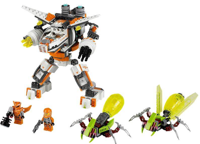LEGO® GALAXY SQUAD® CLS-89 Eradicator Mech with Two Minifigures - Open Box