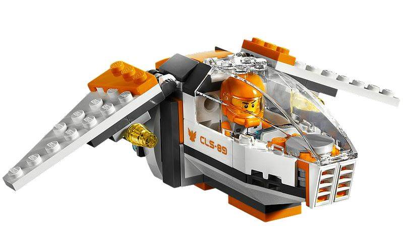 LEGO® GALAXY SQUAD® CLS-89 Eradicator Mech with Two Minifigures - Open Box