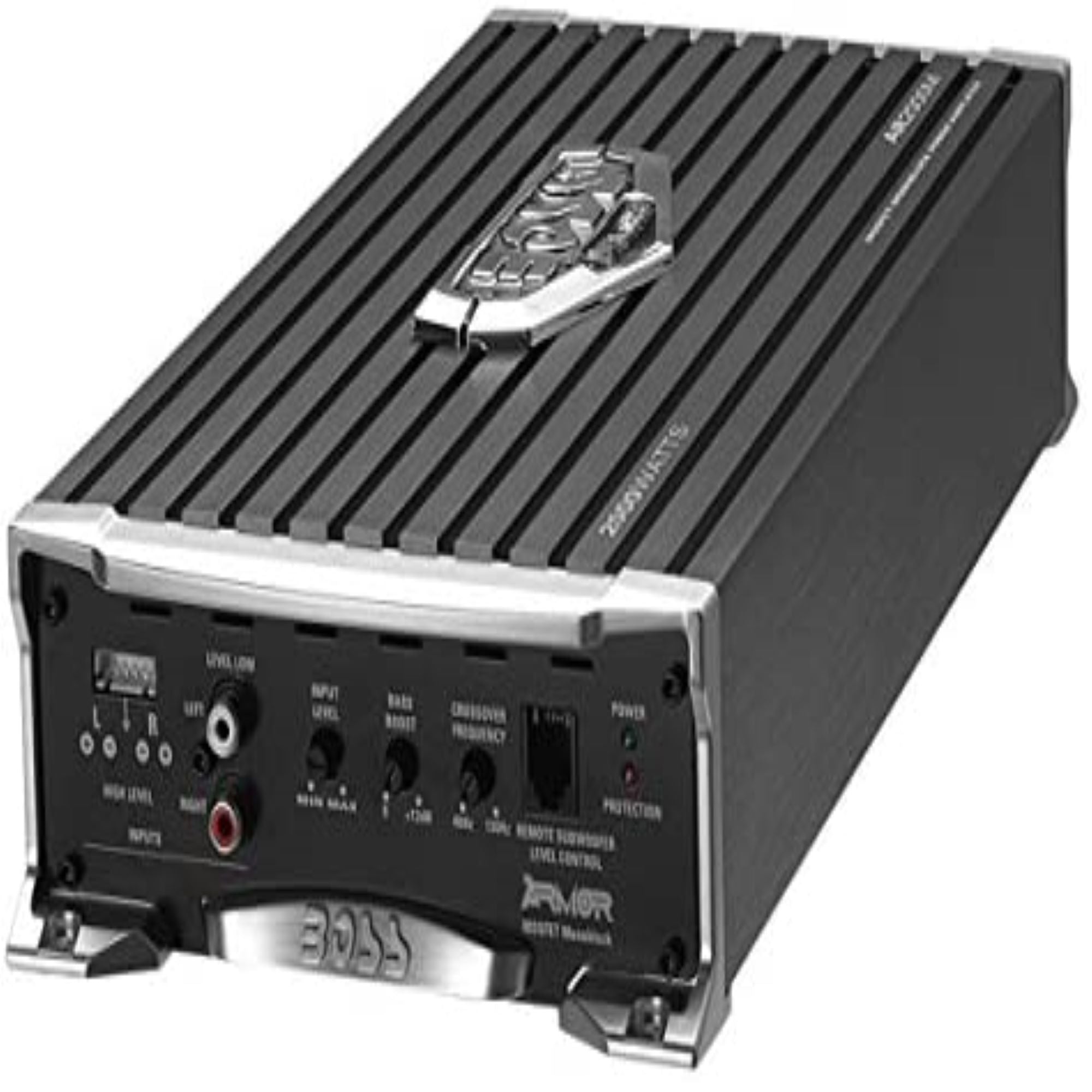 Boss Armor AR2000M 2000W Mono Car Audio Amplifier & Amp Wire Kit & Bass Remote - VMInnovations