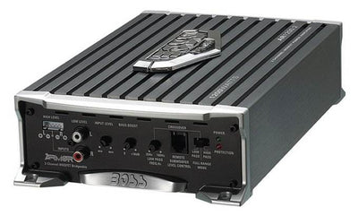 New BOSS AR12002 1200 Watt 2-Channel Car Audio Amplifier Amp & 8 Gauge Amp Kit - VMInnovations