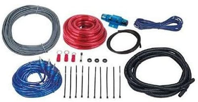 New BOSS AR12002 1200 Watt 2-Channel Car Audio Amplifier Amp & 8 Gauge Amp Kit