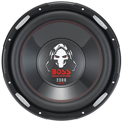 2 BOSS P126DVC 12" 2300W Car Subwoofers Subs & 1600W 2-Ch Amp & 8 Gauge Amp Kit