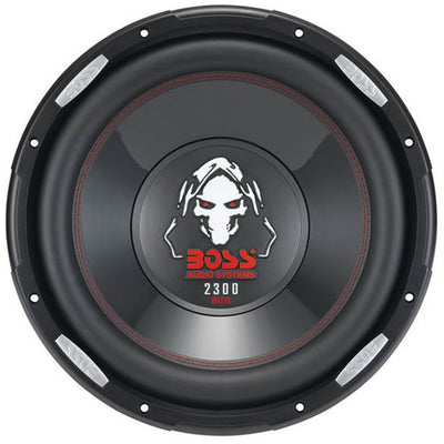 2 BOSS P126DVC 12" 2300W Car Subwoofers Subs & 1600W 2-Ch Amp & 8 Gauge Amp Kit - VMInnovations