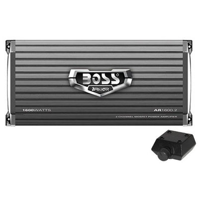 2 BOSS P126DVC 12" 2300W Car Subwoofers Subs & 1600W 2-Ch Amp & 8 Gauge Amp Kit