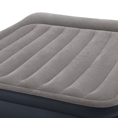 Intex Deluxe Air Bed, Queen & Intex Deluxe Airbed, Twin with Built In Pumps - VMInnovations