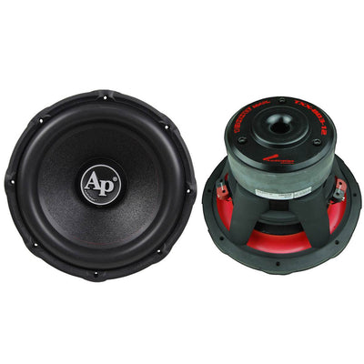Audiopipe TXX-BD3-12 12 Inch 3600W Car Audio Subwoofers Subs Woofers (2 Pack)