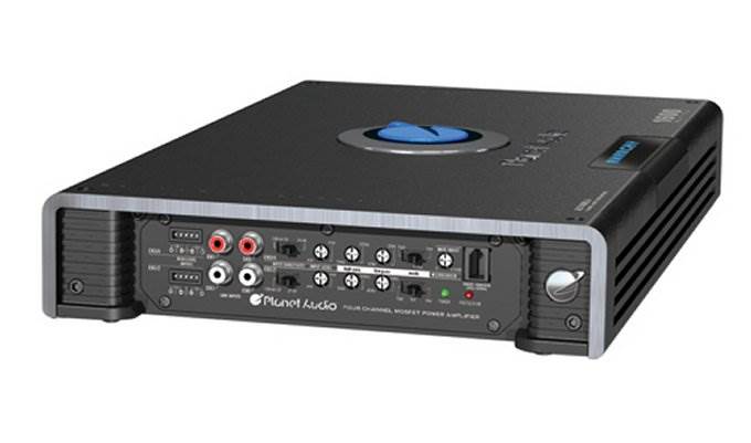 PLANET AUDIO AC1600.4 1600W 4 Ch Car Amplifier AC16004 + 4 Gauge Amp Install Kit
