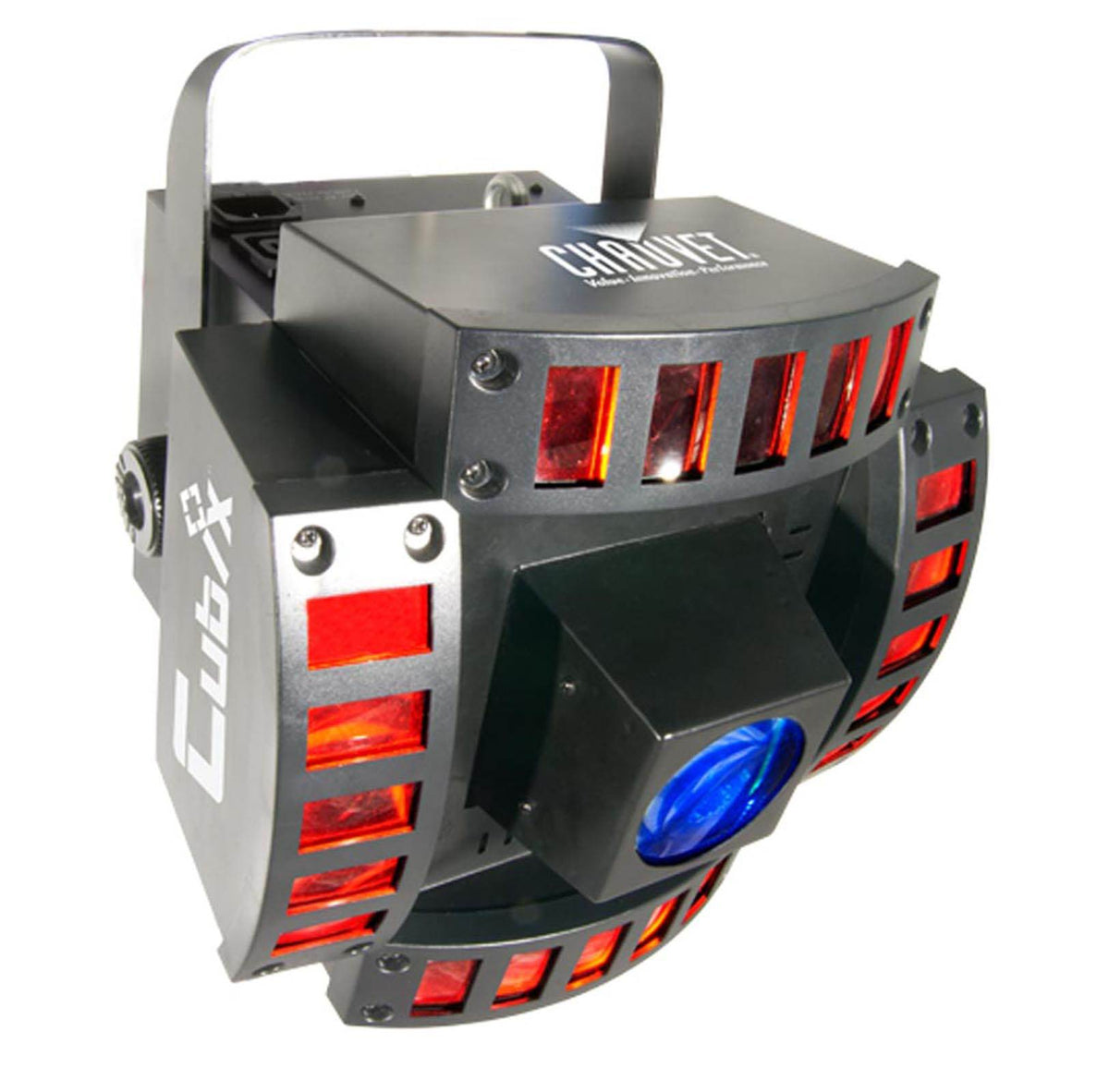 NEW! CHAUVET CUBIX 6 Channel LED DJ Disco Dance Effect Light + 25 FT DMX Cable