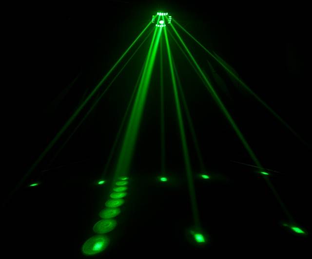 NEW! CHAUVET CUBIX 6 Channel LED DJ Disco Dance Effect Light + 25 FT DMX Cable